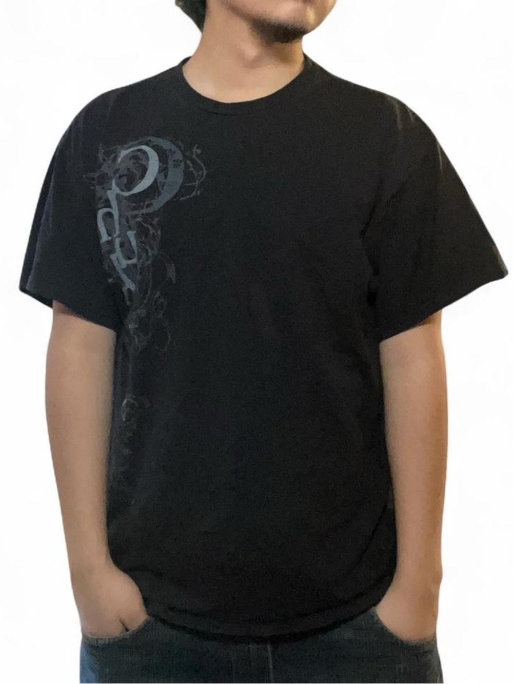 Vintage‎ Chukchansi Gold Resort & Casino Black Graphic Grunge Y2K Shirt